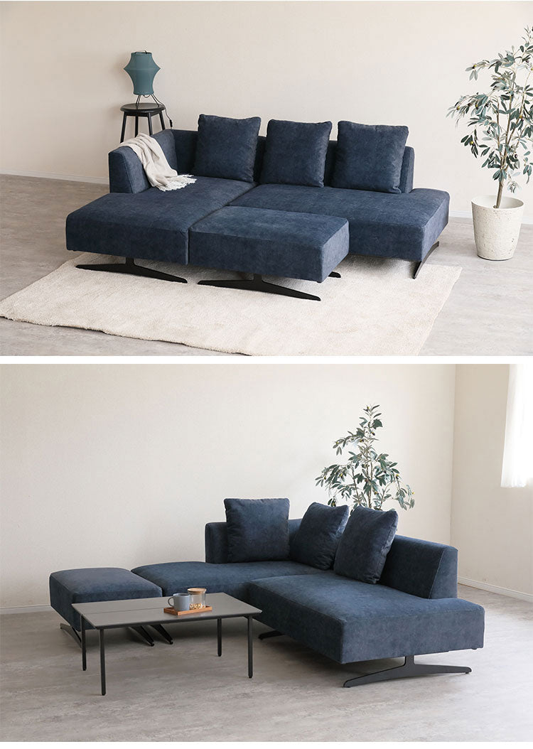 ASIENTO カウチソファ スツール セット ソファ 開梱設置無料 大川家具 2人掛け 3人掛け 4人掛け 右 ひじ掛け ソファベッド ローソファー コーナーソファー おしゃれ 北欧 モダンリビング インテリア(代引不可)