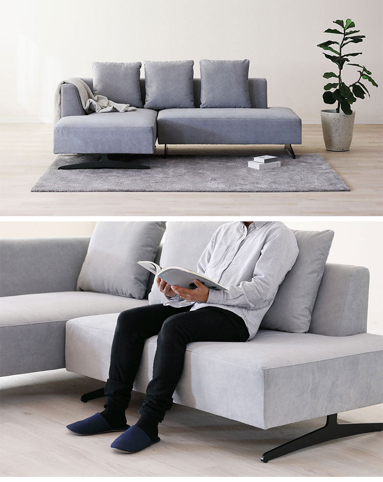 ASIENTO カウチソファ スツール セット ソファ 開梱設置無料 大川家具 2人掛け 3人掛け 4人掛け 右 ひじ掛け ソファベッド ローソファー コーナーソファー おしゃれ 北欧 モダンリビング インテリア(代引不可)