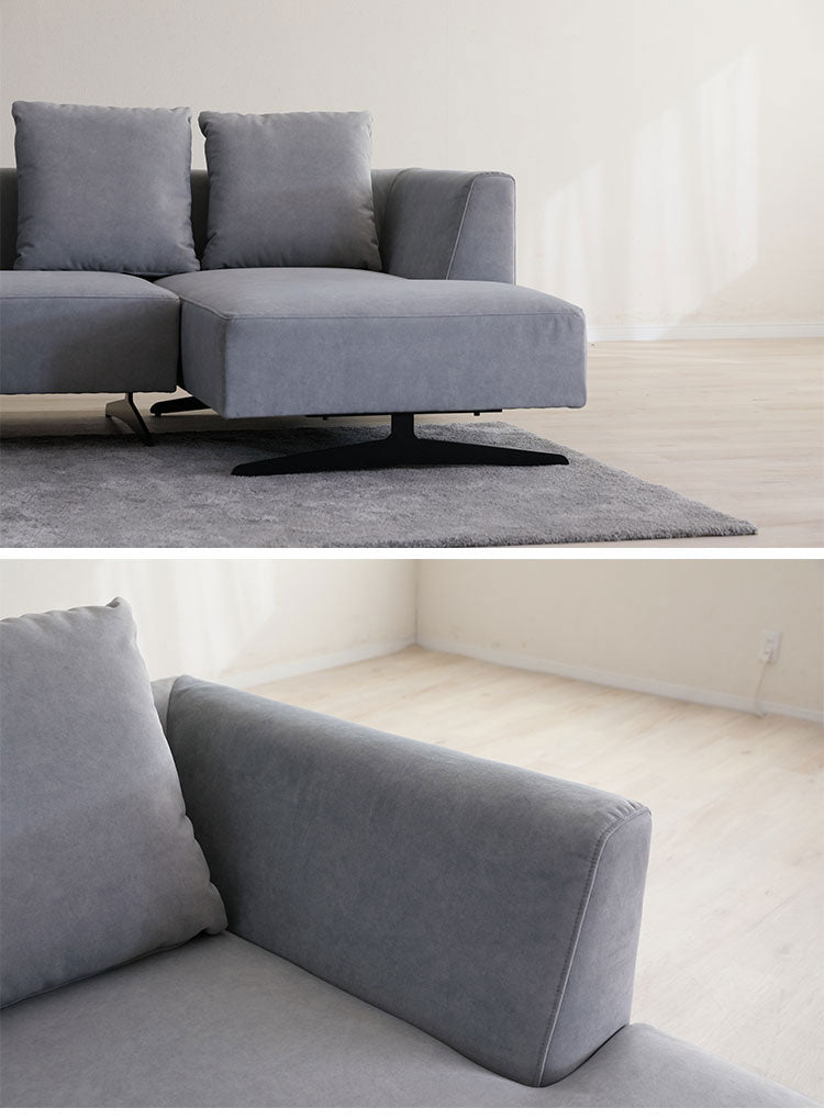 ASIENTO カウチソファ ソファ開梱設置無料 大川家具 2人掛け 3人掛け 4人掛け 左 ひじ掛け ソファベッド ローソファー コーナーソファー おしゃれ 北欧 モダンリビング インテリア(代引不可)