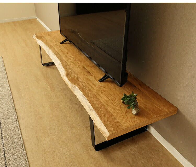 テレビ台 ローボード テレビボード 幅180cm オーク材 一枚板風 TV台 リビング家具 収納 シンプル お洒落 おしゃれ オシャレ シギヤマ シギヤマ家具製 大川家具 TV台 TVボード リビング ダイニング(代引不可)