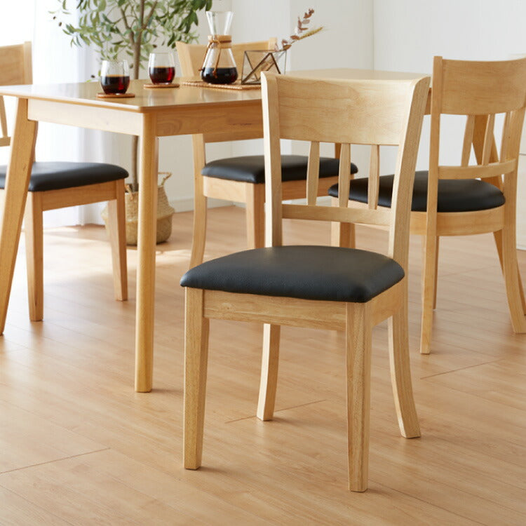 ダイニングチェア 2脚セット スペンス 背もたれ 木製 イス チェア 天然木 おしゃれ ダイニング チェア チェアー 2点セット 肘なし 肘無し 食卓椅子 2脚