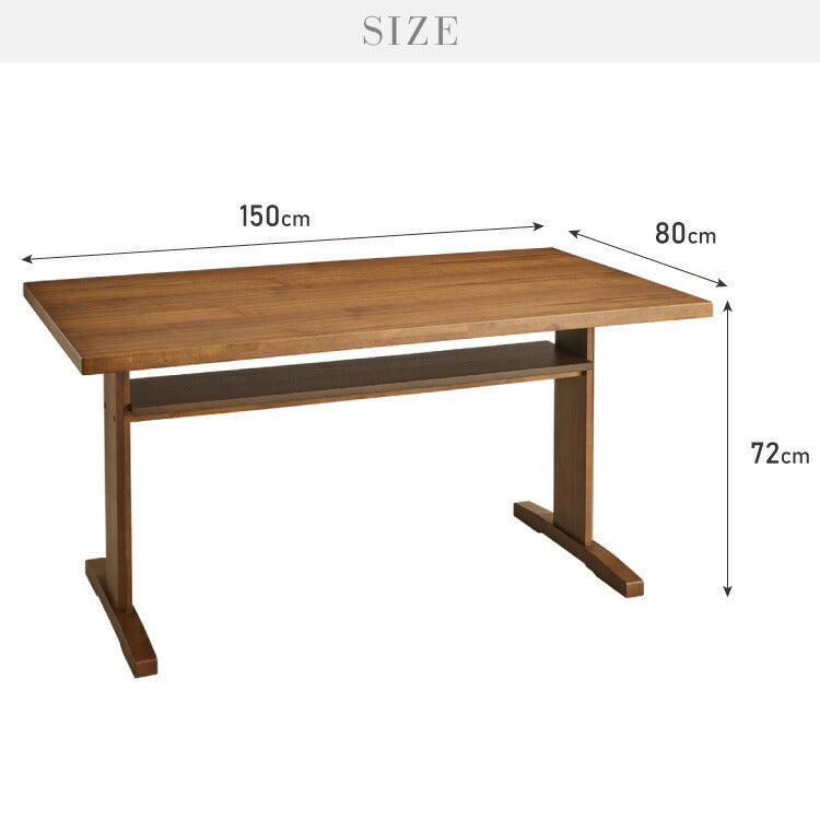 ダイニングセット 150×80cm 4点セット ベンチ チェア チェア2脚 テーブル 棚付き 天然木 ダイニング リビング ブラック シンプル おしゃれ コーディネート ダイニングチェア ダイニングテーブル(代引不可)