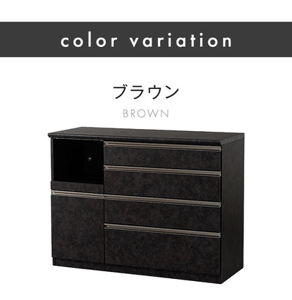 食器棚 幅120cm 完成品 120 キッチンカウンター 日本製 国産 大川家具 カウンター レンジ台 家電収納 モイス MOISS キッチンボード 石目調 ホワイト 木目調 ソフトクローズ 収納 キッチン収納(代引不可)