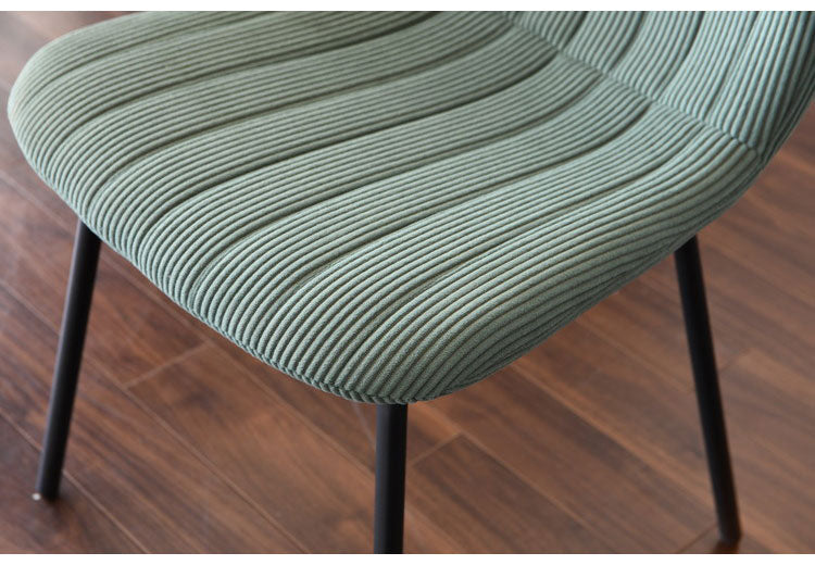 ダイニングチェア 2脚セット おしゃれ 椅子 アイアン脚 チェア 背もたれ リビング ダイニング いす イス 食卓 一人用 在宅勤務 おしゃれ 新生活 ベージュ ブラウン グリーン グレー インテリア(代引不可)