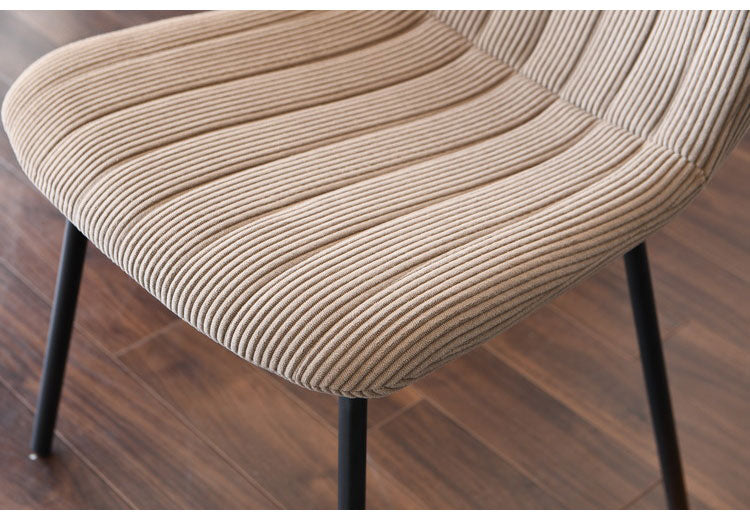 ダイニングチェア 2脚セット おしゃれ 椅子 アイアン脚 チェア 背もたれ リビング ダイニング いす イス 食卓 一人用 在宅勤務 おしゃれ 新生活 ベージュ ブラウン グリーン グレー インテリア(代引不可)