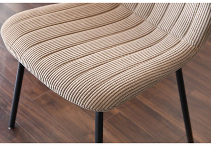 ダイニングチェア 2脚セット おしゃれ 椅子 アイアン脚 チェア 背もたれ リビング ダイニング いす イス 食卓 一人用 在宅勤務 おしゃれ 新生活 ベージュ ブラウン グリーン グレー インテリア(代引不可)