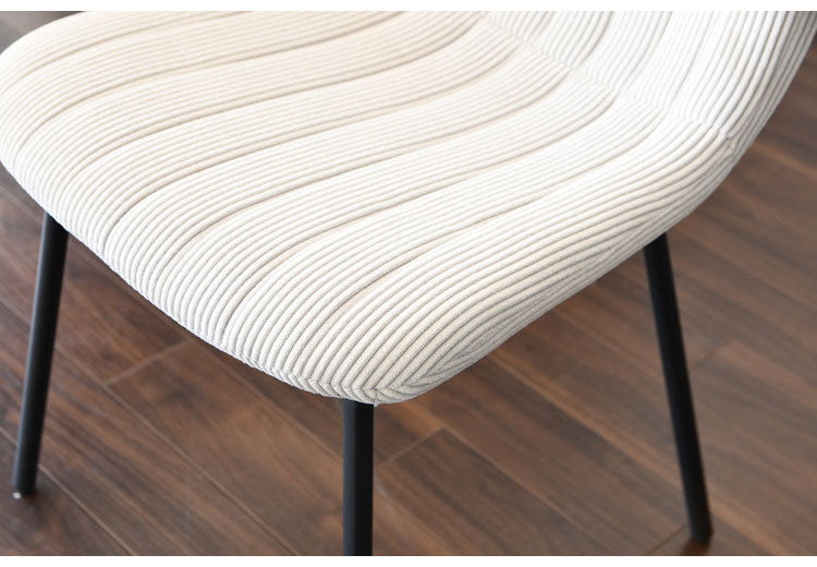 ダイニングチェア 2脚セット おしゃれ 椅子 アイアン脚 チェア 背もたれ リビング ダイニング いす イス 食卓 一人用 在宅勤務 おしゃれ 新生活 ベージュ ブラウン グリーン グレー インテリア(代引不可)