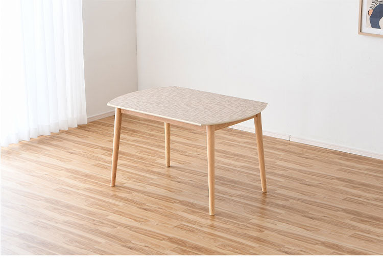 ダイニングテーブル 単品 4人掛け メラミン 幅120cm 奥行80cm 2人 4人 木目調 ヘリンボーン柄 傷に強い 熱に強い 食卓テーブル カフェテーブル リビングテーブル 北欧 モダン おしゃれ(代引不可)