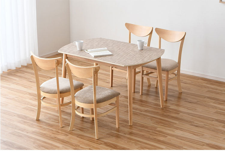 ダイニングテーブル 単品 4人掛け メラミン 幅120cm 奥行80cm 2人 4人 木目調 ヘリンボーン柄 傷に強い 熱に強い 食卓テーブル カフェテーブル リビングテーブル 北欧 モダン おしゃれ(代引不可)