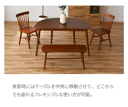 ダイニングテーブル 半円 130cm おしゃれ 北欧 簡単組み立て 木製 オーク 天然木 突板 省スペース カフェ 2人 3人 4人 壁付け テーブル ダイニング 楕円 曲線 モダン ナチュラル シンプル リビング (代引不可)