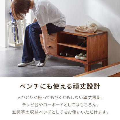 ローボード 幅110 西海岸風 テレビ台 テレビボード AVボード ロータイプ コンパクト TV台 収納家具 収納 大容量 シンプル 省スペース 手作り おしゃれ オシャレ お洒落 かわいい 可愛い 北欧 新生活(代引不可)