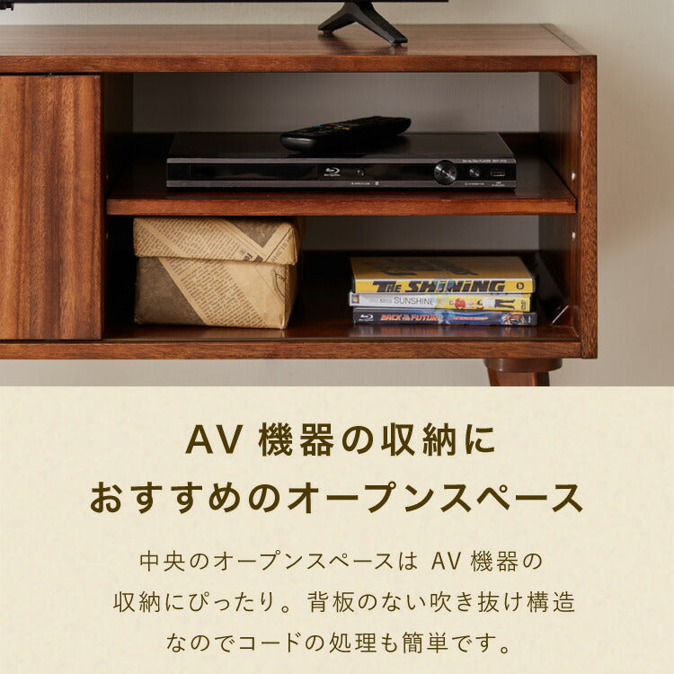 ローボード 幅100cm TVボード テレビボード サイドボード リビング モンキーポッド テレビ台 モンキーポッド材 天然木 木製 ミッドセンチュリー レトロ モダン 北欧 北欧モダン ヴィンテージ(代引不可)
