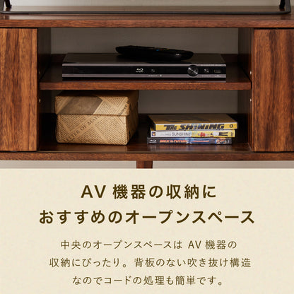 ローボード 幅150cm TVボード テレビボード サイドボード リビング モンキーポッド テレビ台 モンキーポッド材 天然木 木製 ミッドセンチュリー レトロ モダン 北欧 北欧モダン ヴィンテージ(代引不可)