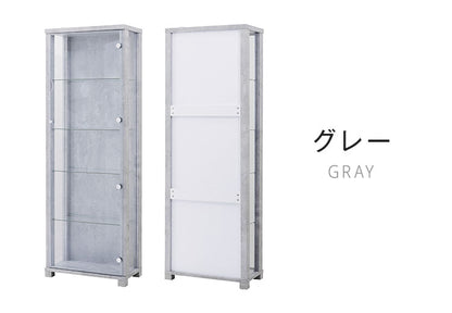 アーク50 コレクションラック ライト無しタイプ 完成品 幅50cm 高さ170cm 奥行30cm フィギュアケース コレクションケース ガラスケース ショーケース コレクションボード 木製 飾り棚 ガラス棚(代引不可)