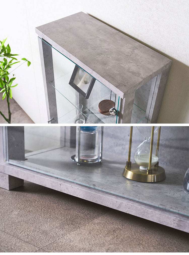 アーク50 コレクションラック ライト付タイプ 完成品 幅50cm 高さ170cm 奥行30cm ライト無し フィギュアケース コレクションケース ガラスケース ショーケース コレクションボード 飾り棚 ガラス棚(代引不可)