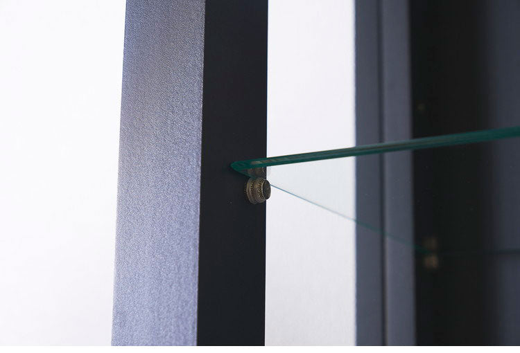 アーク50 コレクションラック ライト付タイプ 完成品 幅50cm 高さ170cm 奥行30cm ライト無し フィギュアケース コレクションケース ガラスケース ショーケース コレクションボード 飾り棚 ガラス棚(代引不可)