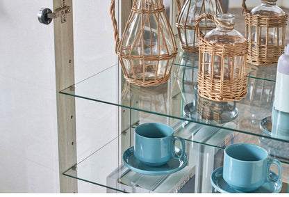 チャーム90 コレクションラック 完成品 幅90cm 高さ86cm 奥行35cm フィギュアケース コレクションケース ガラスケース ショーケース コレクションボード 飾り棚 ガラス棚 ディスプレイラック(代引不可)