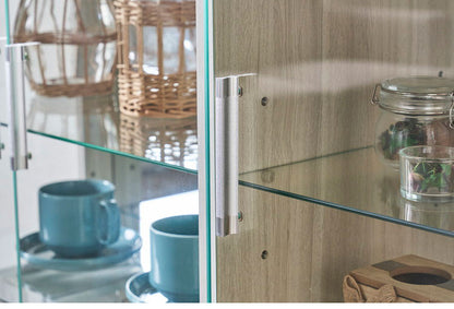 チャーム90 コレクションラック 完成品 幅90cm 高さ86cm 奥行35cm フィギュアケース コレクションケース ガラスケース ショーケース コレクションボード 飾り棚 ガラス棚 ディスプレイラック(代引不可)