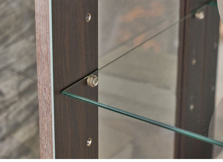 チャーム90 コレクションラック 完成品 幅90cm 高さ86cm 奥行35cm フィギュアケース コレクションケース ガラスケース ショーケース コレクションボード 飾り棚 ガラス棚 ディスプレイラック(代引不可)