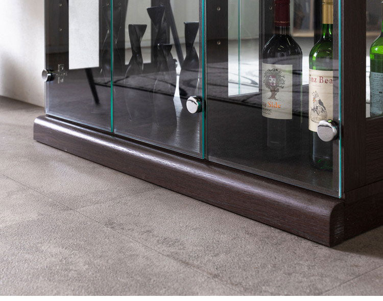 エステ90 コレクションラック 完成品 幅90cm 高さ128cm 奥行25cm フィギュアケース コレクションケース ガラスケース ショーケース コレクションボード 飾り棚 ガラス棚 ディスプレイラック(代引不可)