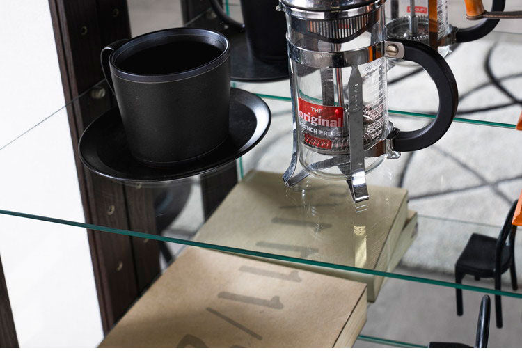 エステ90 コレクションラック 完成品 幅90cm 高さ128cm 奥行25cm フィギュアケース コレクションケース ガラスケース ショーケース コレクションボード 飾り棚 ガラス棚 ディスプレイラック(代引不可)