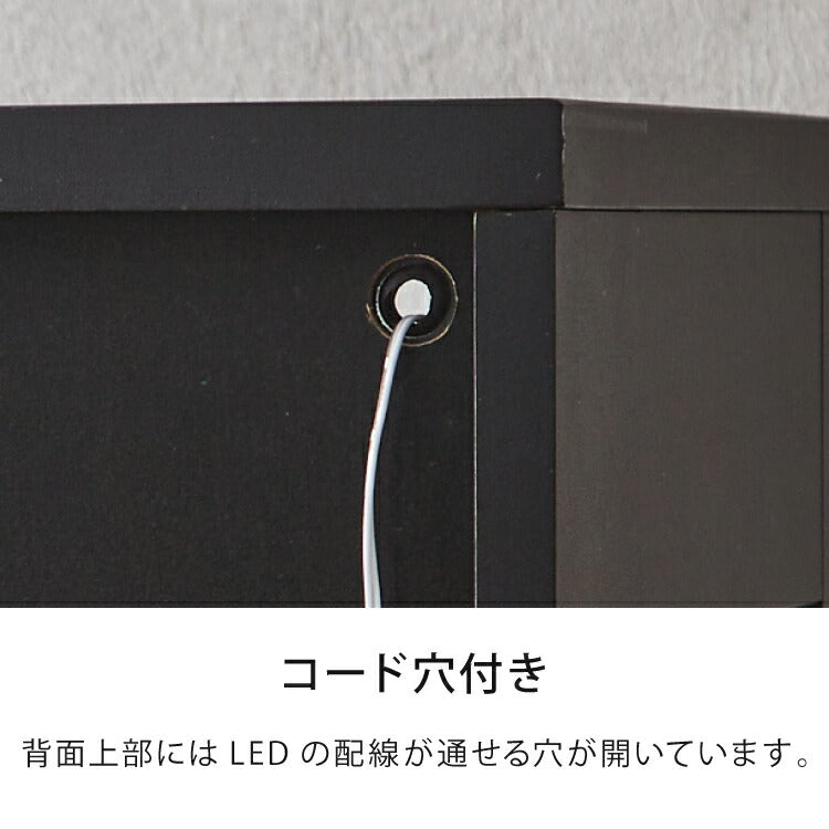 キッド65 コレクションラック 縦型ホワイトLEDライト付き コレクション