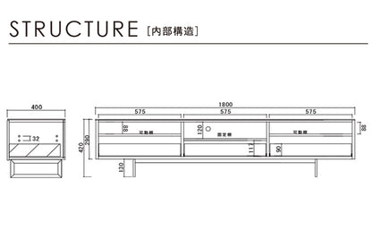 テレビ台 テレビボード 幅180 完成品 セラミック天板 鏡面 大理石調 ガラス ストーン柄 TV台 TVボード ローボード 白 ホワイト モノトーン 韓国インテリア おしゃれ(代引不可)