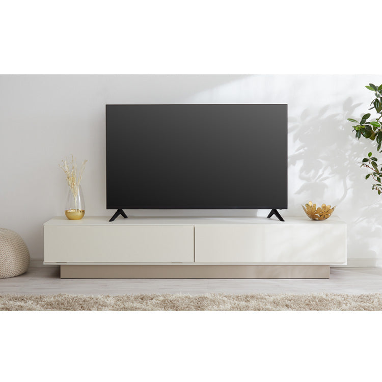 テレビ台 幅180cm 日本製 国産家具 大川家具 完成品 ホワイト グレージュ 収納棚 引き出し ローボード TV台 テレビボード ロータイプ 180 収納 リビング ナチュラル モダン おしゃれ インテリア 国産(代引不可)