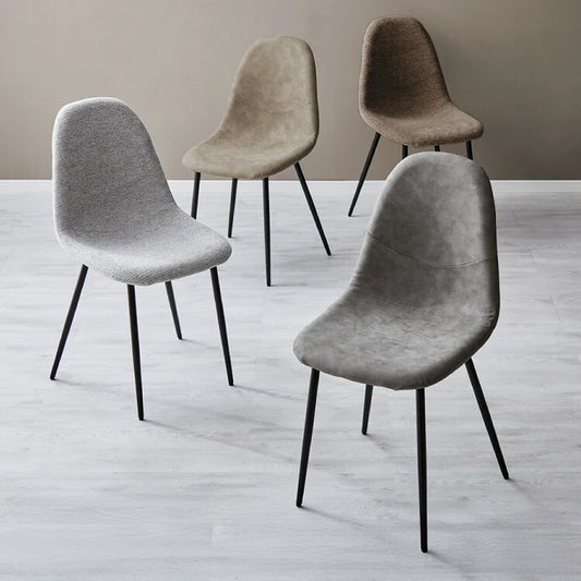 チェア ダイニング イームズチェア デザイナーズチェア デスクチェア ダイニングチェア スチール脚 椅子 2脚セット おしゃれ レザー ファブリック ヴィンテージ 椅子単品 学習椅子 組立簡単 新生活