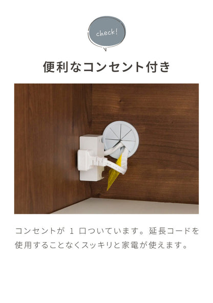 食器棚 キッチン収納 幅60cm 高さ180cm 奥行45cm ハイタイプ 国産 完成品 大川家具 日本製 キッチンボード ダストボックス 収納 ホワイト ブラウン ダイニング フルオープンレール 北欧(代引不可)