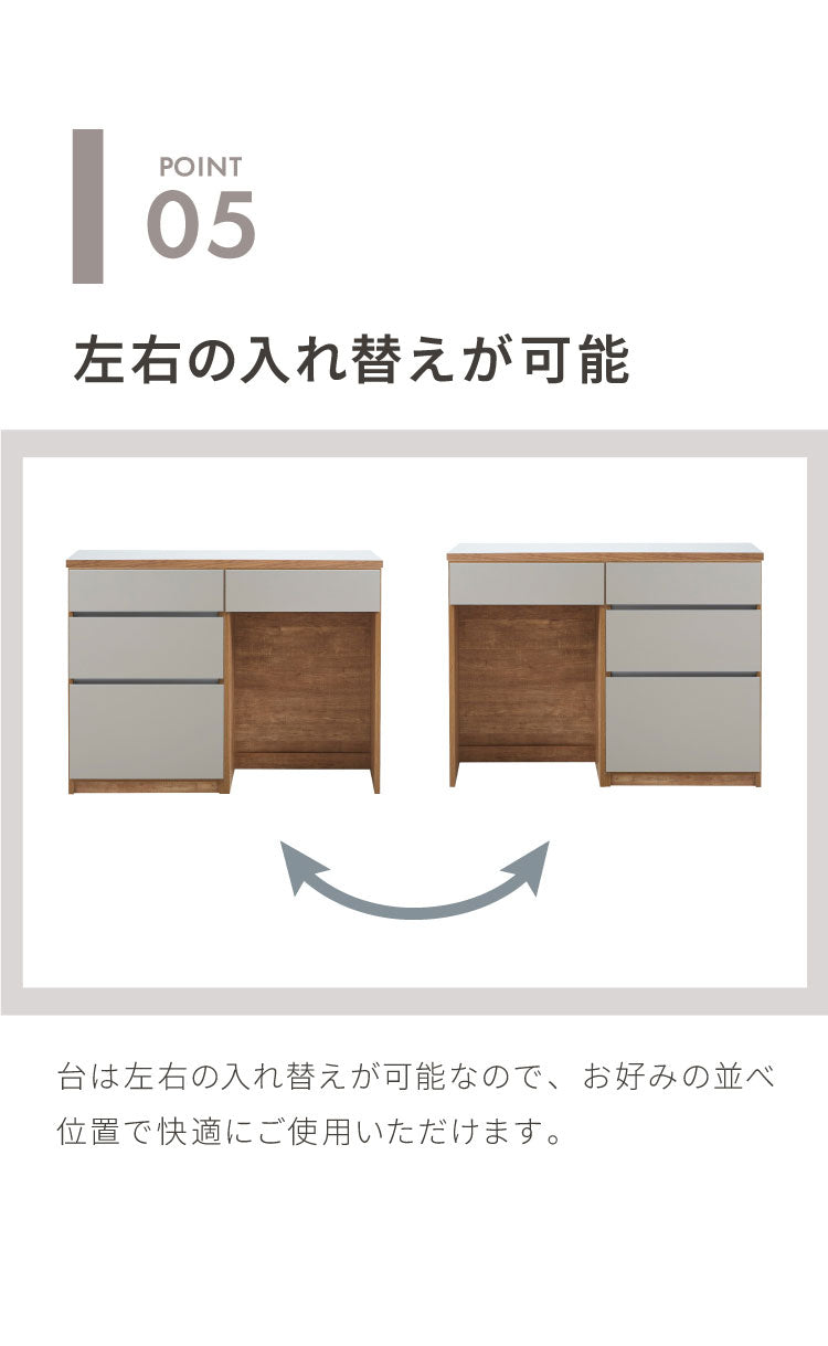 キッチンカウンター 120 幅120cm 奥行45cm 高さ93cm 食器棚 完成品 国産 開梱設置無料 日本製 キッチンボード オープンスライド ダストボックス ゴミ箱 レンジ台 カウンター テーブル(代引不可)