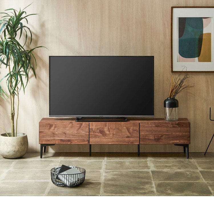 テレビ台 幅160 完成品 日本製 フィスバ おしゃれ ガラス扉タイプ