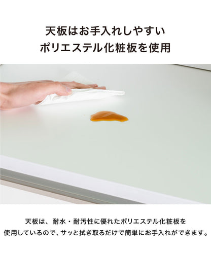 ランドリーチェスト ロータイプ 幅55cm 高さ100cm 奥行40cm 【国産 大川家具 完成品】 ランドリー収納 ランドリーボックス サニタリーラック サニタリーチェスト たんす 収納家具 収納 チェスト(代引不可)
