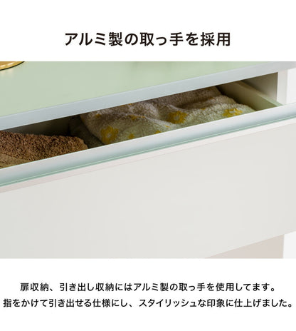 ランドリーチェスト ハイタイプ 幅60cm 高さ180cm 奥行40cm 【国産 大川家具 完成品】 ランドリー収納 ランドリーボックス サニタリーラック サニタリーチェスト(代引不可)