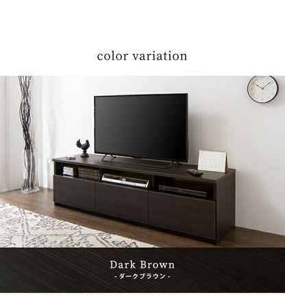 テレビ台 幅150cm ローボード 【日本製 大川家具 完成品】 木製 43インチ 50インチ 55インチ ナチュラル 白 ホワイト ブラウン オープン収納付き おしゃれ 北欧風 テレビボード TV台 TVボード(代引不可)