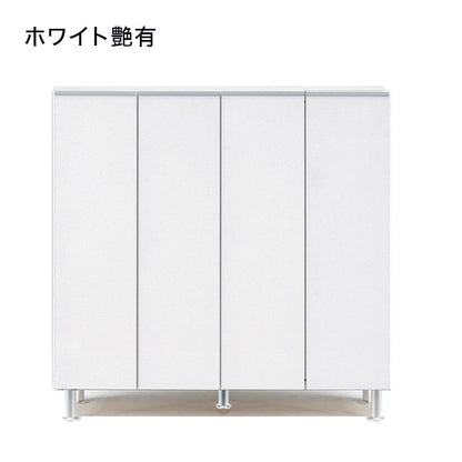 シューズボックス ロータイプ 幅100cm 【国産 大川家具 完成品】 シューズラック 靴収納 靴箱 完成品 下駄箱 玄関収納 シューズラック ラック 収納家具 玄関 シューズBOX 日本製(代引不可)