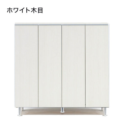 シューズボックス ロータイプ 幅100cm 【国産 大川家具 完成品】 シューズラック 靴収納 靴箱 完成品 下駄箱 玄関収納 シューズラック ラック 収納家具 玄関 シューズBOX 日本製(代引不可)