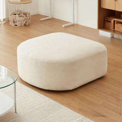 スツール スツール単品 幅80cm 韓国風 Chamill 丸み 完成品 クッション付き はっ水 一人掛け ワンルーム 撥水 ファブリック 生地 ポケットコイル ウレタンフォーム(代引不可)