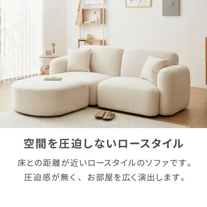 ソファ3点セット おしゃれ 人気 新生活 かわいい 北欧 韓国 カフェ モダン シンプル カントリー 1人暮らし クッション付き リビングソファー(代引不可)
