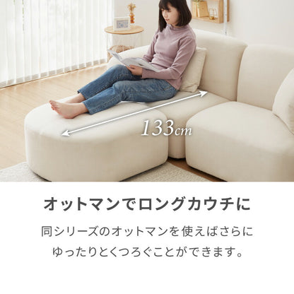 ソファ3点セット おしゃれ 人気 新生活 かわいい 北欧 韓国 カフェ モダン シンプル カントリー 1人暮らし クッション付き リビングソファー(代引不可)