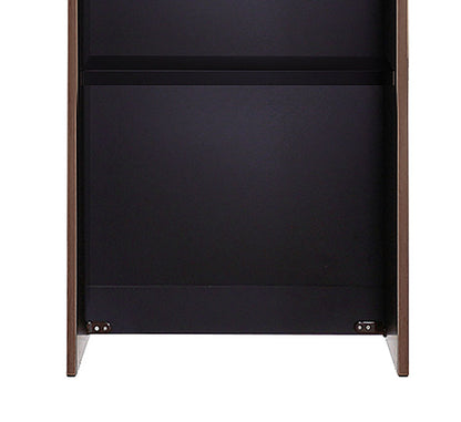 キッチンカウンター 幅60cm 奥行47cm 高さ95cm オープンタイプ ゴミ箱上収納 ダストボックス カウンターテーブル レンジ台 キッチン収納 2口コンセント 木目調 北欧 モダン カレブ シギヤマ家具(代引不可)