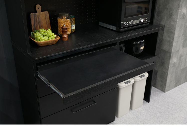 コレクト 140KB 食器棚 幅140cm 奥行48cm 開梱設置無料 キッチンボード レンジ台 アカシア 無垢材 オーク 突板 モイス付き キッチン 収納 コンセント付き おしゃれ モダン シギヤマ家具(代引不可)