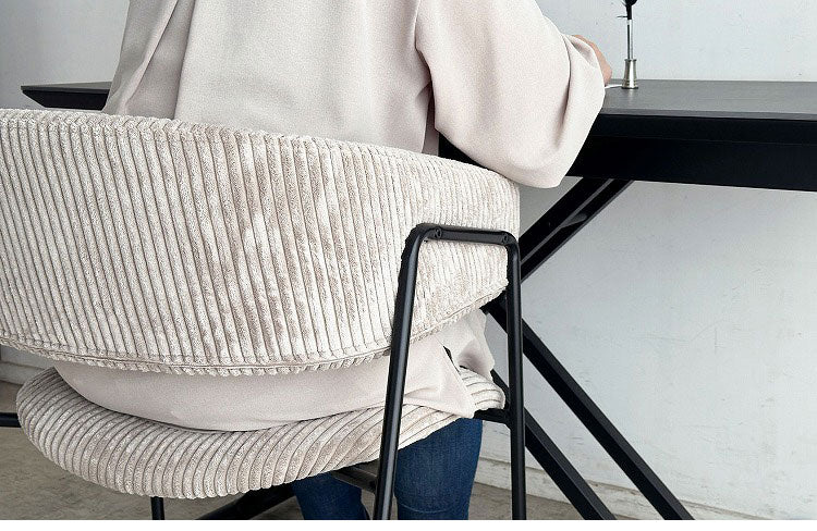 ダイニングチェア グリスチェア UP 東馬 ブルー スチール脚 おしゃれ 椅子 北欧風 リビングチェア 組み立て簡単 ベロア調 コーデュロイ風 チェア モダン家具 食卓椅子 インテリア シンプルチェア(代引不可)