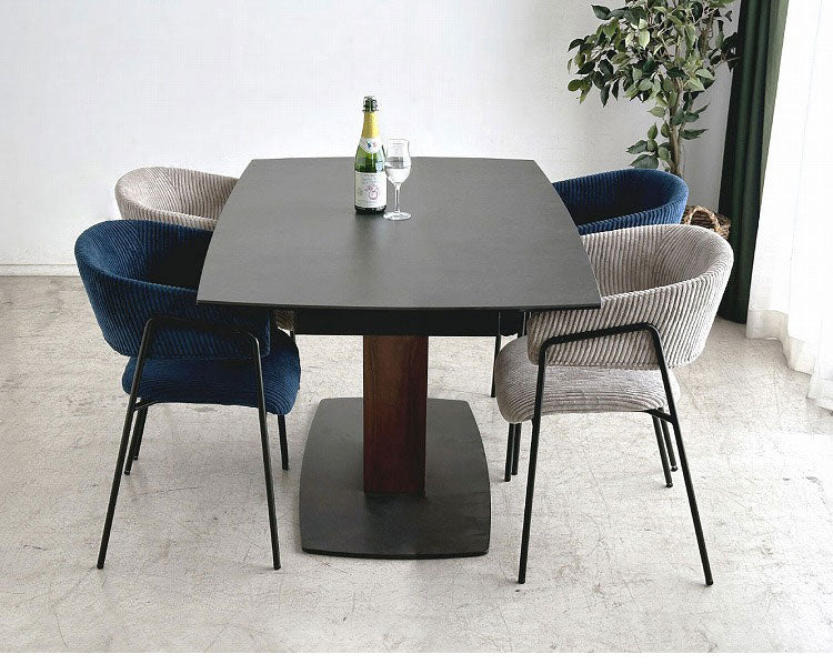 ダイニングチェア グリスチェア UP 東馬 ブルー スチール脚 おしゃれ 椅子 北欧風 リビングチェア 組み立て簡単 ベロア調 コーデュロイ風 チェア モダン家具 食卓椅子 インテリア シンプルチェア(代引不可)