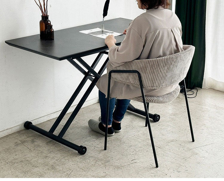 ダイニングチェア グリスチェア UP 東馬 ブルー スチール脚 おしゃれ 椅子 北欧風 リビングチェア 組み立て簡単 ベロア調 コーデュロイ風 チェア モダン家具 食卓椅子 インテリア シンプルチェア(代引不可)