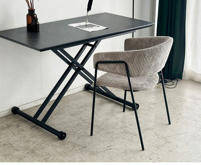 ダイニングチェア グリスチェア UP 東馬 ブルー スチール脚 おしゃれ 椅子 北欧風 リビングチェア 組み立て簡単 ベロア調 コーデュロイ風 チェア モダン家具 食卓椅子 インテリア シンプルチェア(代引不可)