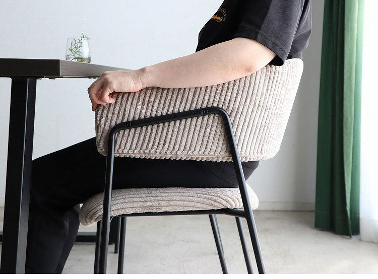 ダイニングチェア グリスチェア UP 東馬 ブルー スチール脚 おしゃれ 椅子 北欧風 リビングチェア 組み立て簡単 ベロア調 コーデュロイ風 チェア モダン家具 食卓椅子 インテリア シンプルチェア(代引不可)