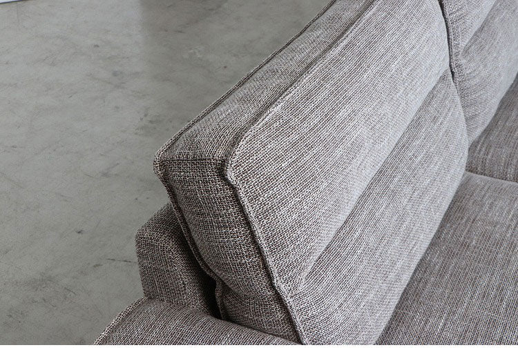 ソファ ヘボン UP 東馬 ソファ 3人掛け ブラウン おしゃれ 木脚 クッション付き 北欧風 リビングソファ モダン家具 ウレタンフォーム ポリエステル 張地 組立簡単 インテリア シンプルソファ(代引不可)