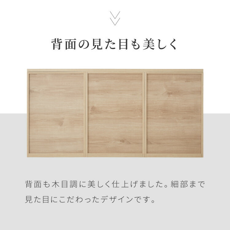 キッチンカウンター 幅180 完成品 日本製 引き出し ステンレス 天板 キッチンラック キャビネット サイドボード モダン ナチュラル セラミック調 国産 大川家具(代引不可)