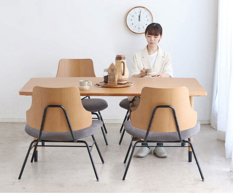 ロータイプ ダイニング 5点セット 4人掛け 座面広め あぐらがかける ダイニングセット テーブル チェア ローダイニング 低め リビング ダイニング 食卓 シンプル モダン 団らん 北欧風(代引不可)